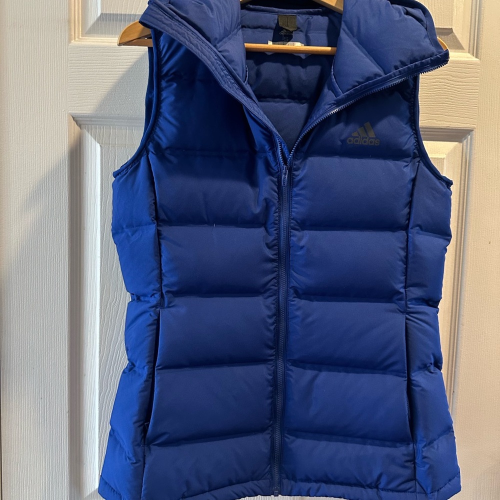 Adidas Blue Puffer Vest